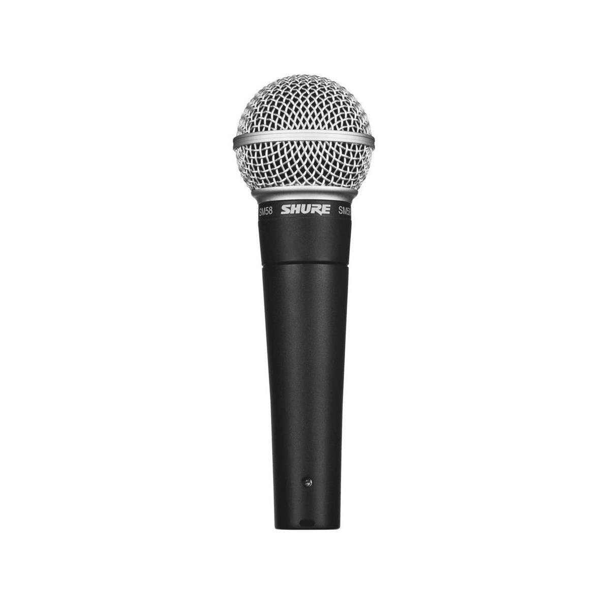 

Shure SM58-LC Cardioid Dynamic Handheld Wired Microphone