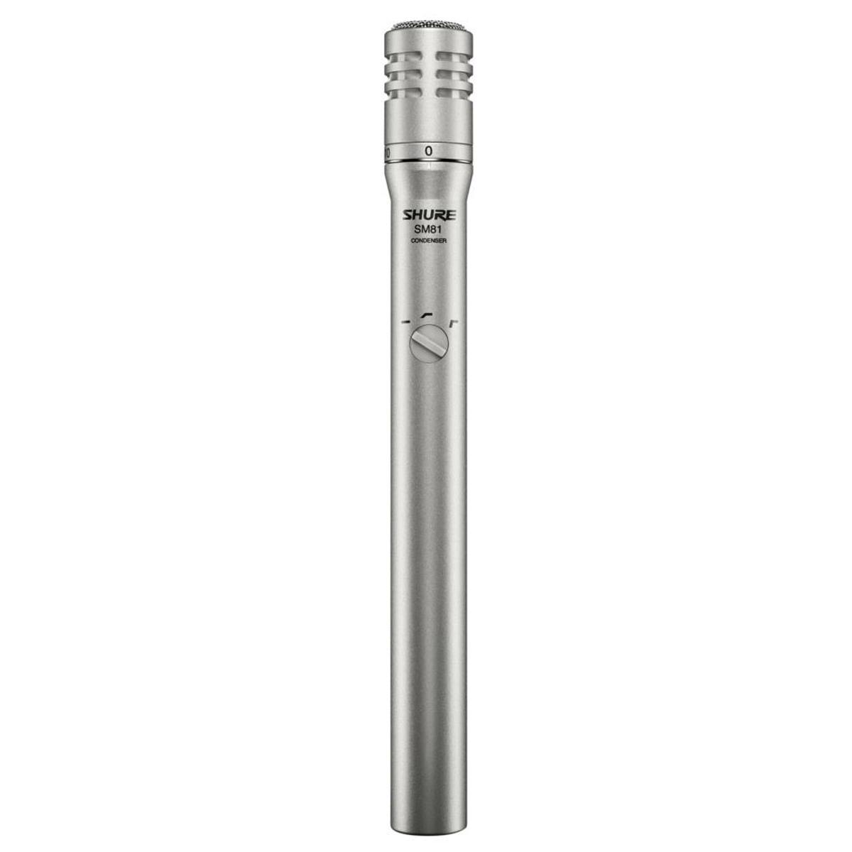 

Shure SM81LC Cardioid Condenser Handheld Wired Microphone