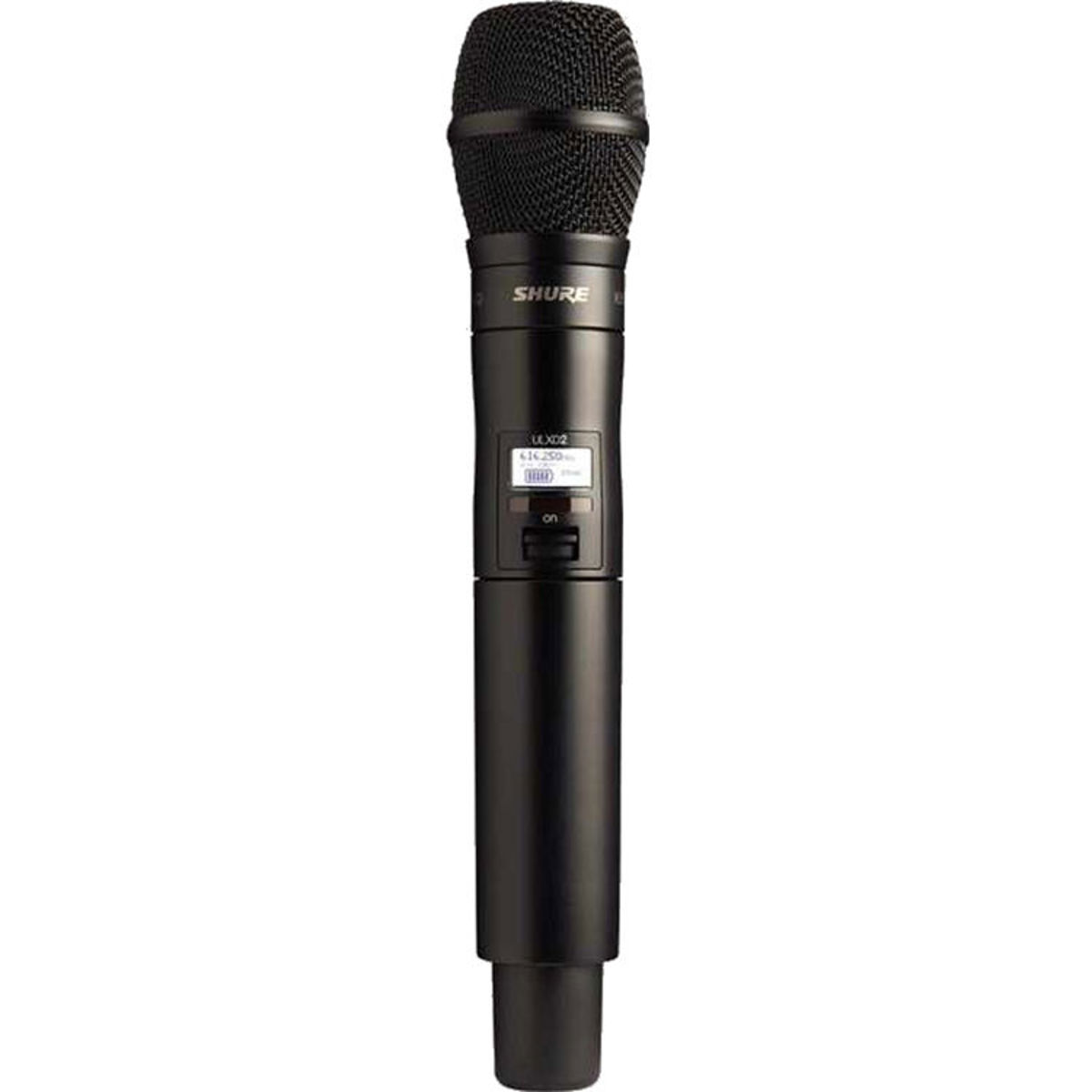 

Shure ULXD2/KSM9 VHF Handheld Transmitter, KSM9 Microphone, V50: 174 to 216MHz