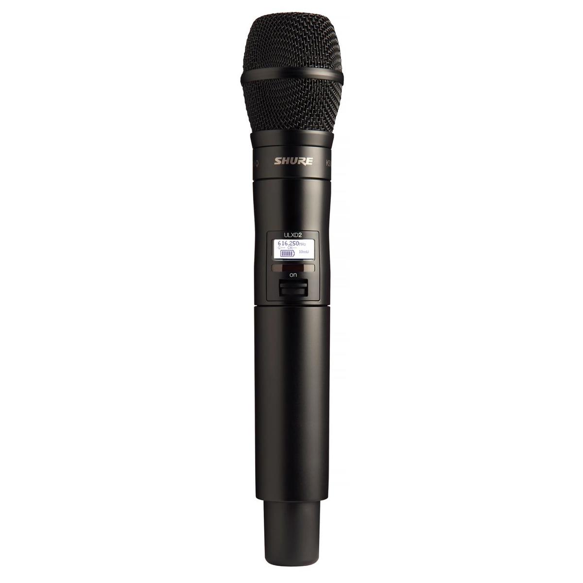 

Shure ULXD2 Wireless Handheld Transmitter, KSM9HS Vocal Mic, J50A: 572 - 616MHz