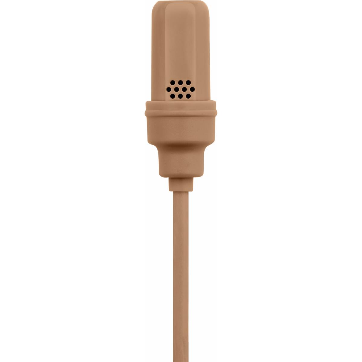 Image of Shure UniPlex UL4 Cardioid Lavalier Microphone Cocoa TA4F
