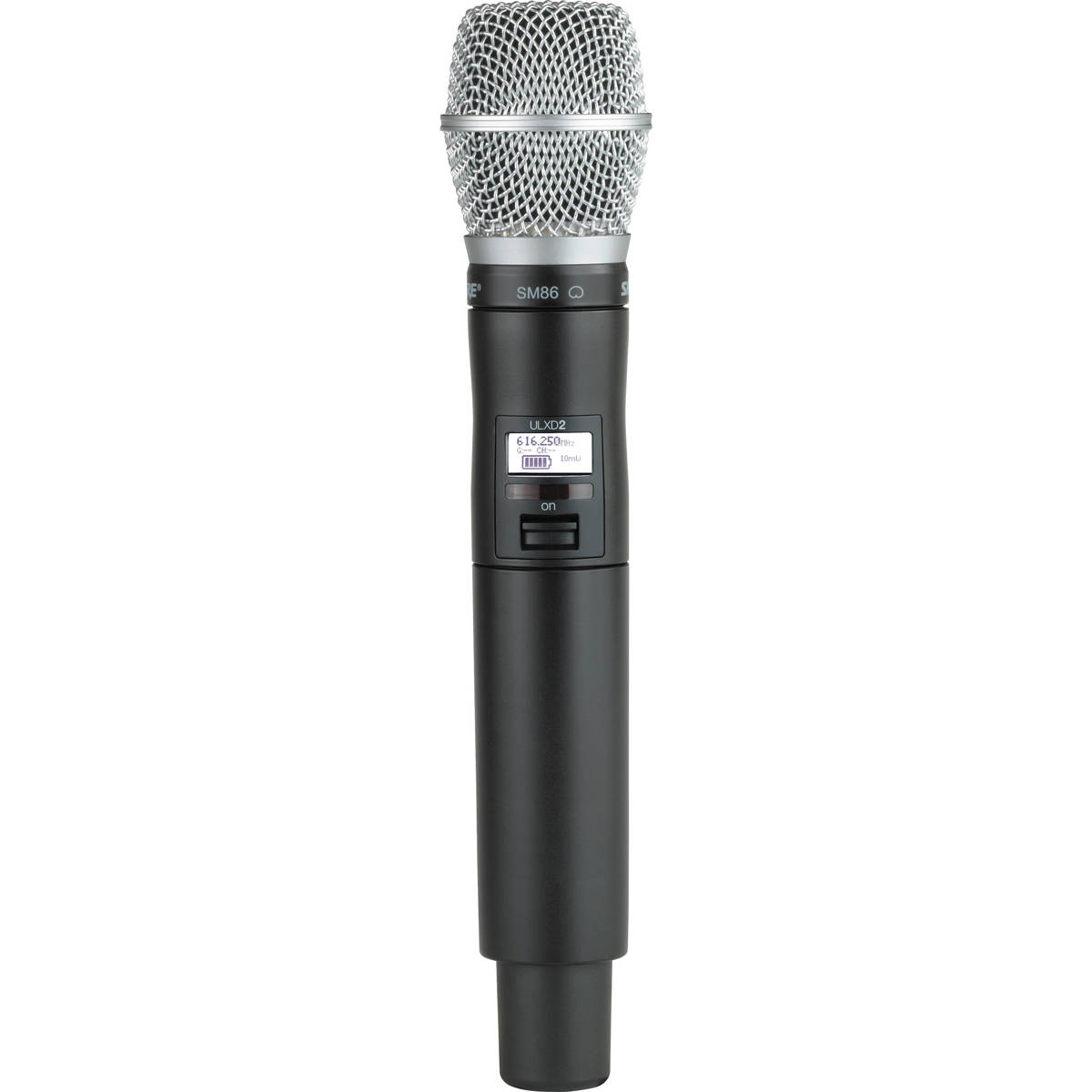 

Shure ULXD2/SM86-G50 Handheld Wireless Transmitter with SM86 Cardioid Microphone
