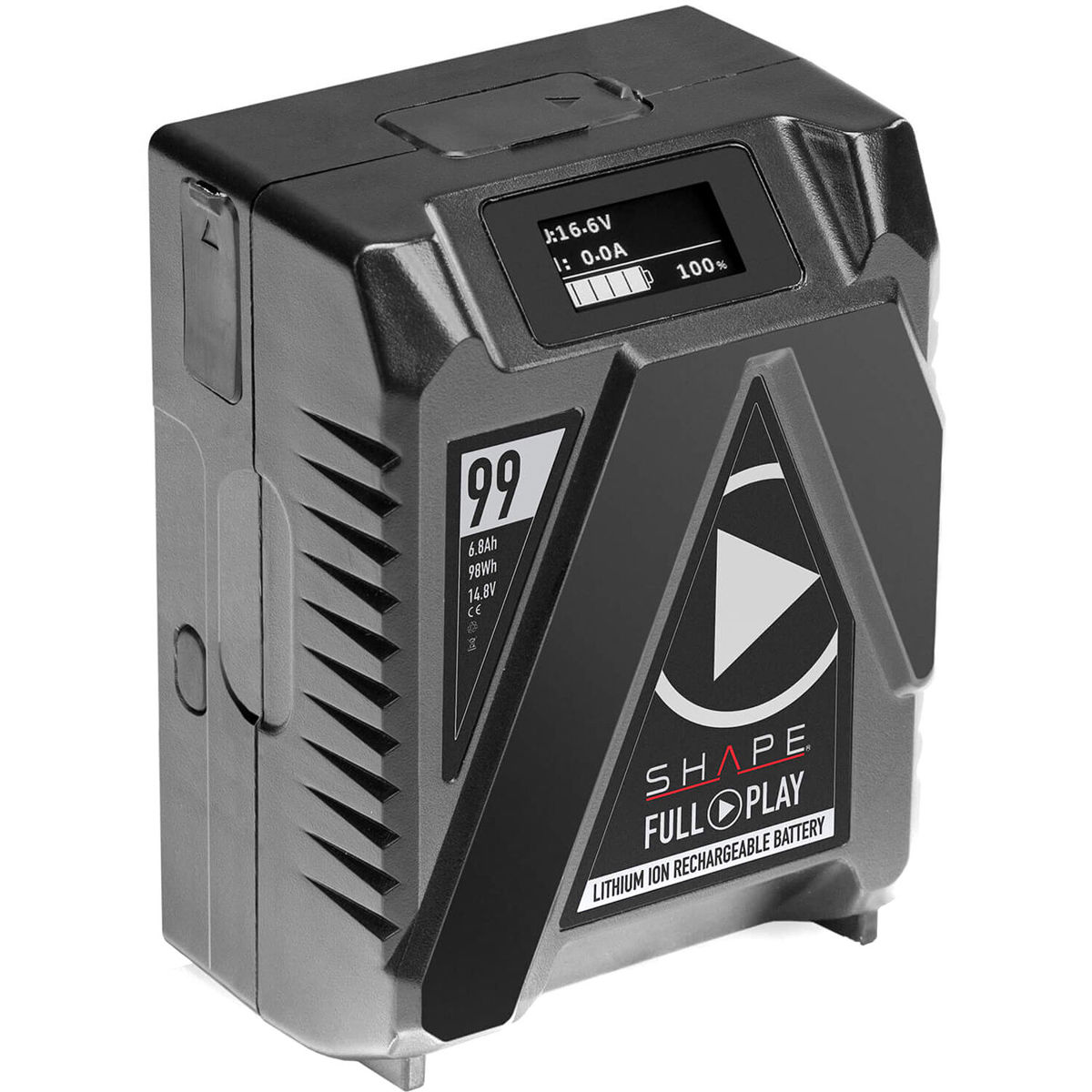 

Shape Full Play Mini 14.4V 99Wh V-Mount Rechargeable Lithium-Ion Battery