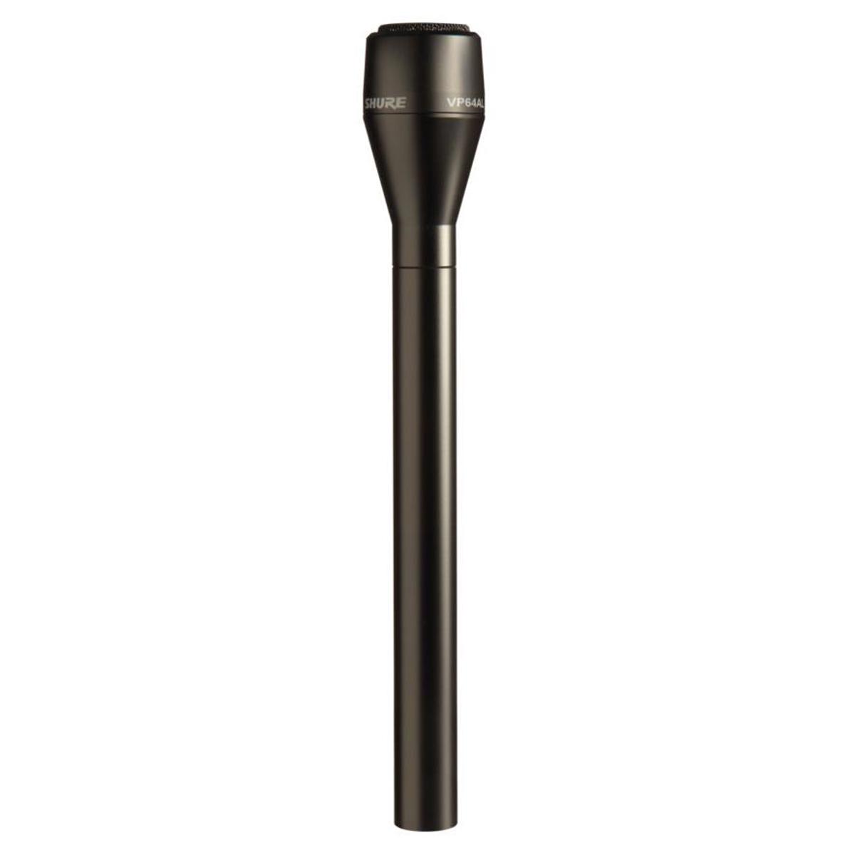 

Shure VP64AL Omni-Directional Handheld Wired Microphone w/Extended Handle, Black