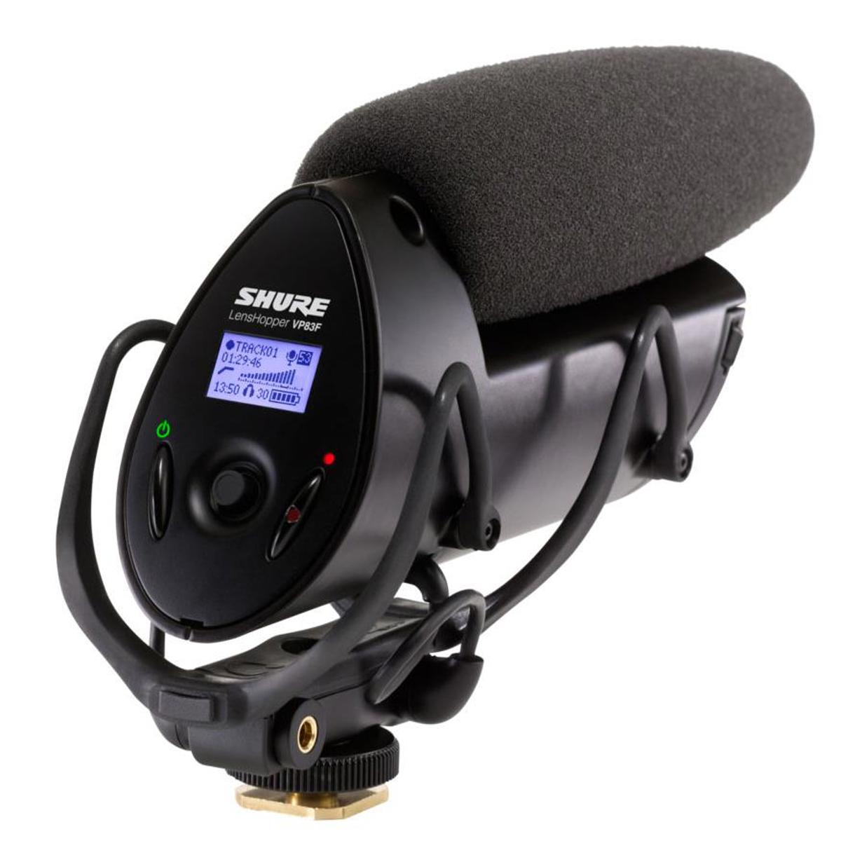 

Shure VP83F LensHopper Shotgun Microphone with Integrated Flash Recorder