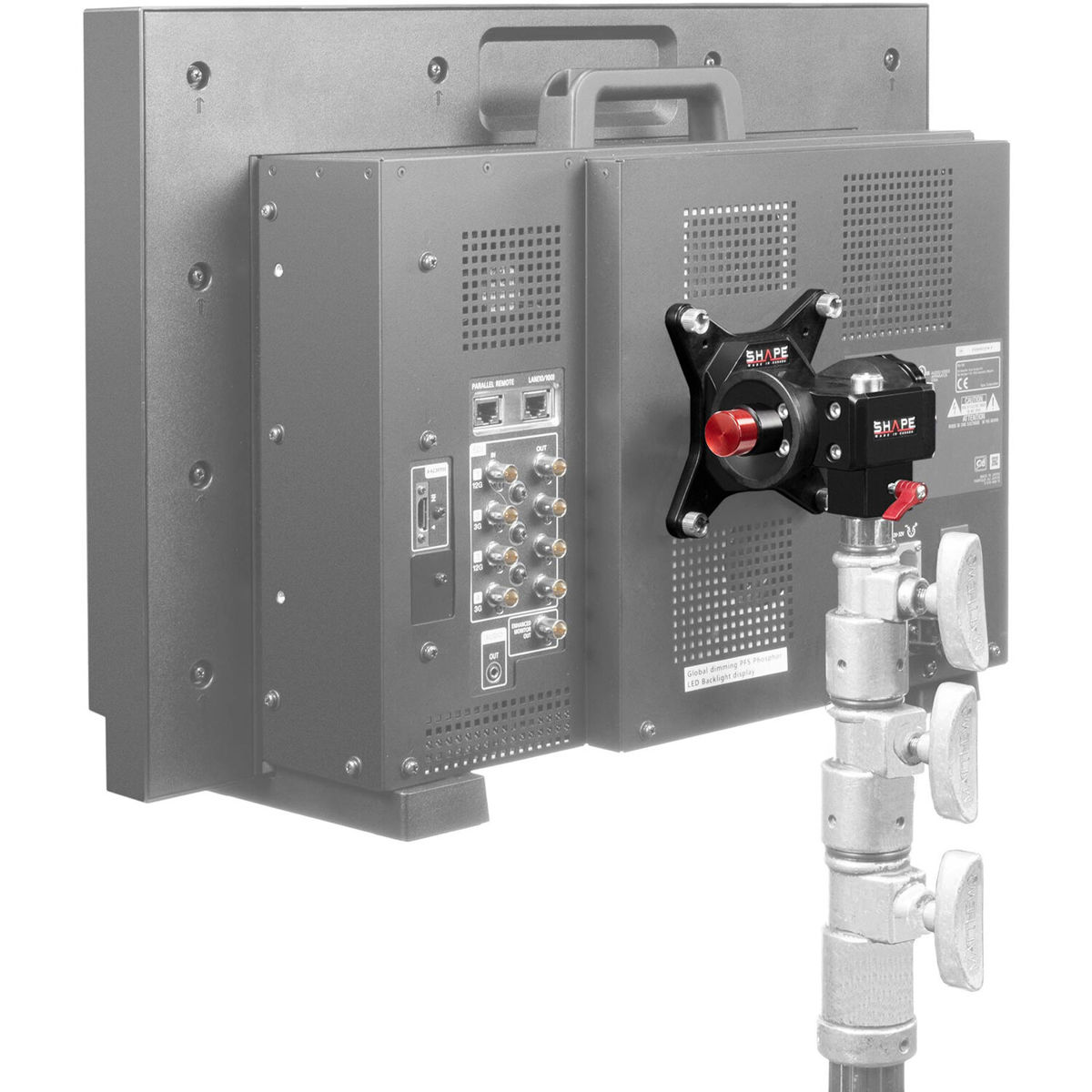 

Shape Push-Button VESA Monitor Mount for C-Stand or Baby Pin