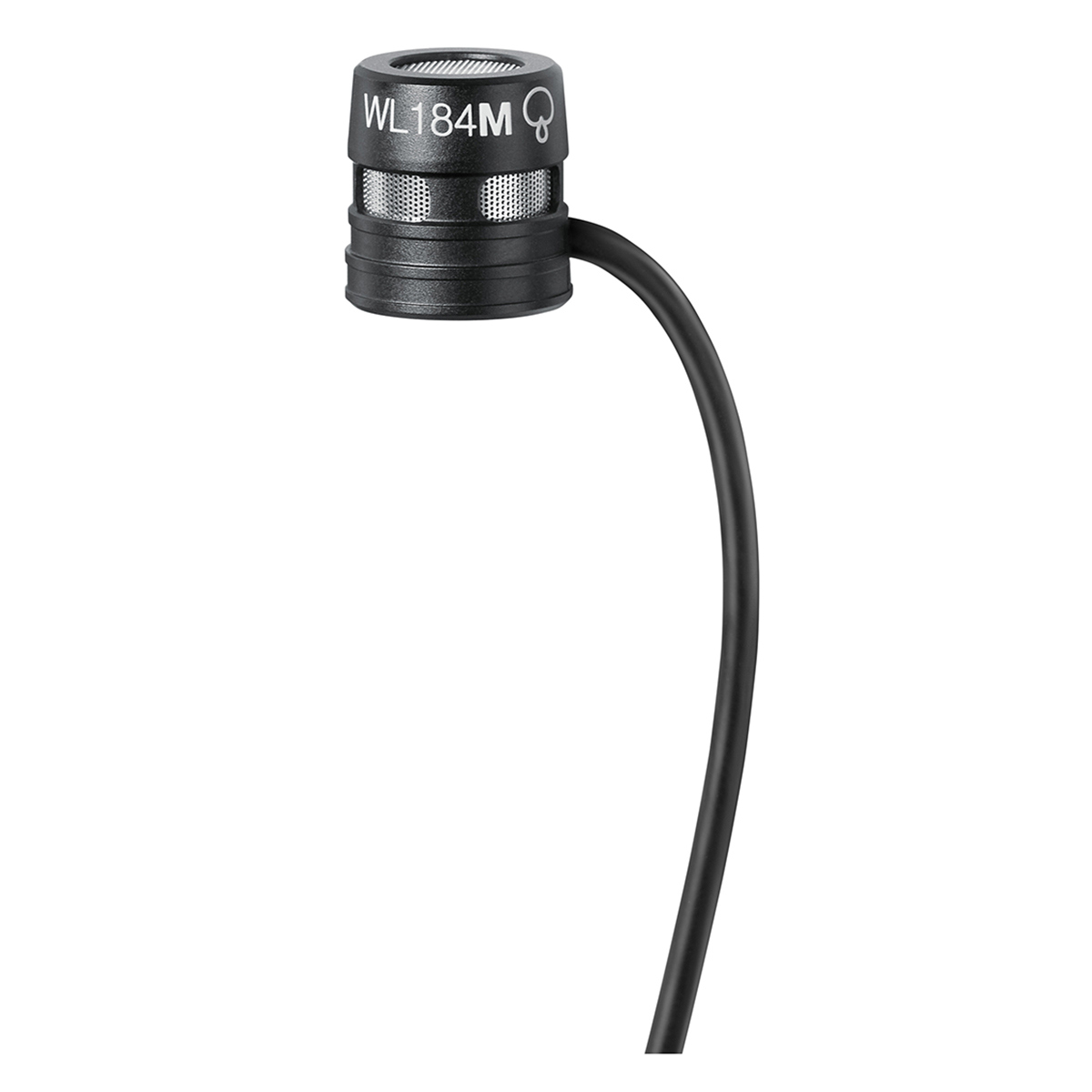

Shure WL184M Supercardioid Condenser Lavalier Microphone with LEMO Connector Black