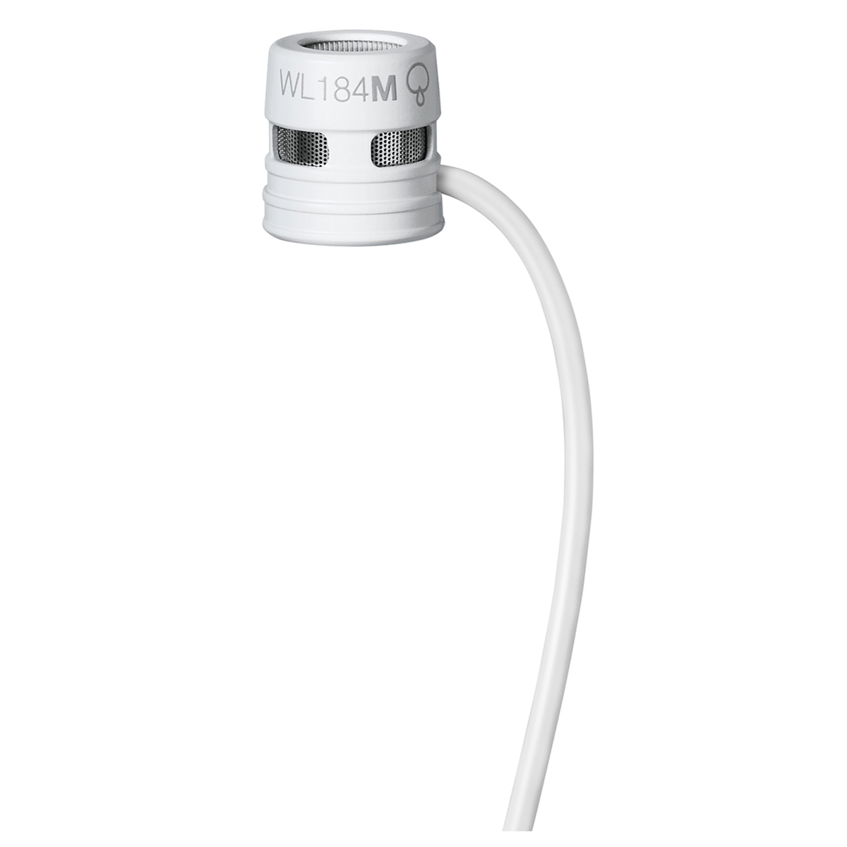 

Shure WL184M Supercardioid Condenser Lavalier Microphone with LEMO Connector White