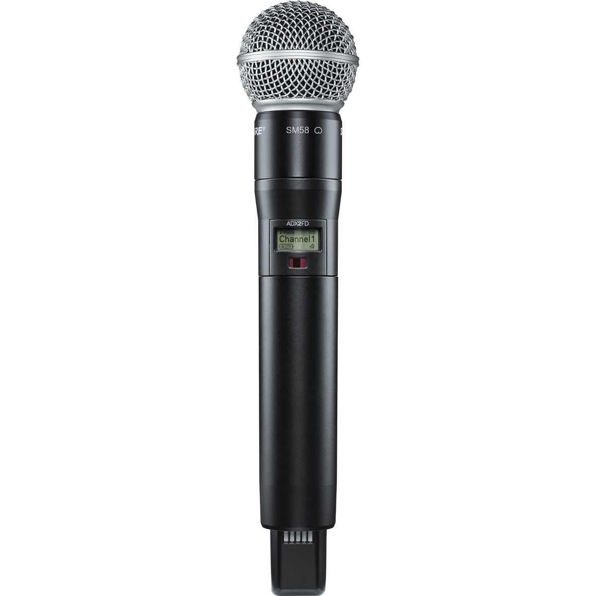 

Shure ADX2FD/SM58 Handheld Mic Transmitter with SM58 Capsule, G57: 470-616MHz