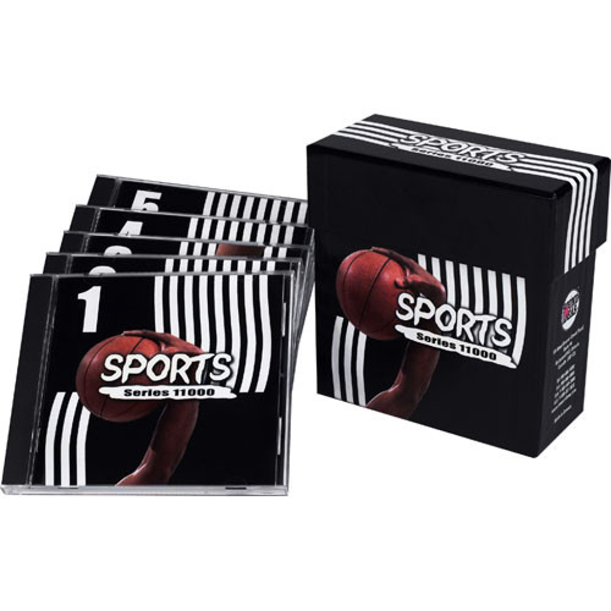 

Sound Ideas Series 11,000 - Sports Sound Effects Library CDs, 5 CDs