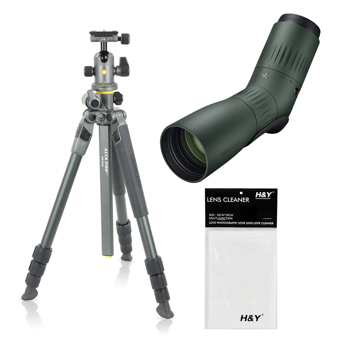 

Swarovski Optik 17-40x56 ATC Angled Spotting Scope, w/ALTA PRO 2+ 264 Al Tripod