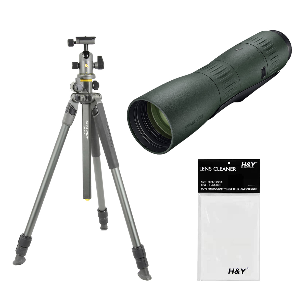 Swarovski Optik 17-40x56 STC Straight Spotting Scope w/ALTA PRO 2+ 264 Al Tripod