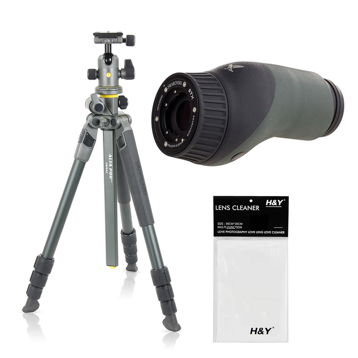 

Swarovski Optik STX Spotting Scope Zoom Eyepiece, Straight, w/ALTA PRO 2+ Tripod