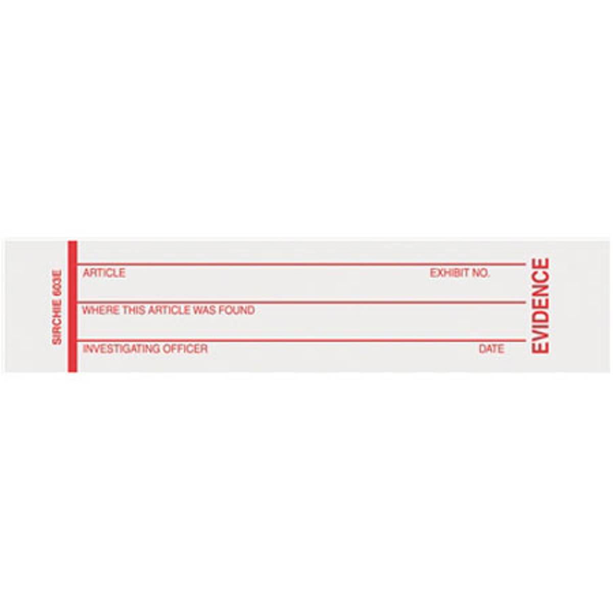 

Sirchie Evidence Identification Tape