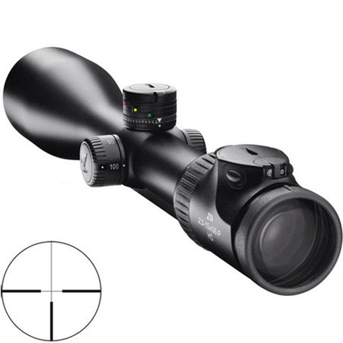 

Swarovski Optik 2.5-15x56 Z6i PL 2nd Gen BT Riflescope,Illum 4A-I Ret, SPF, 30mm