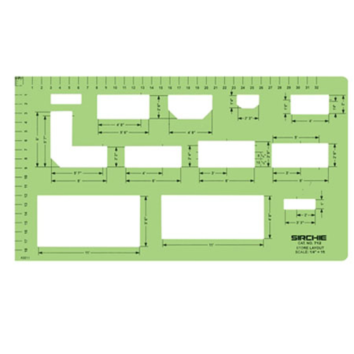 Image of Sirchie Store Layout Template