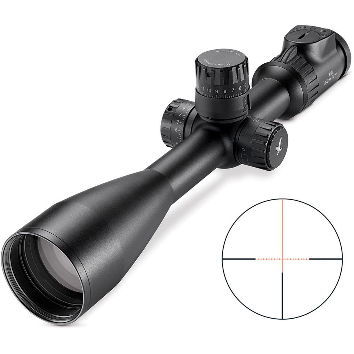 

Swarovski Optik 5-25x56 X5i Riflescope, Illum 4W-I Duplex Reticle, SPF, 30mmTube