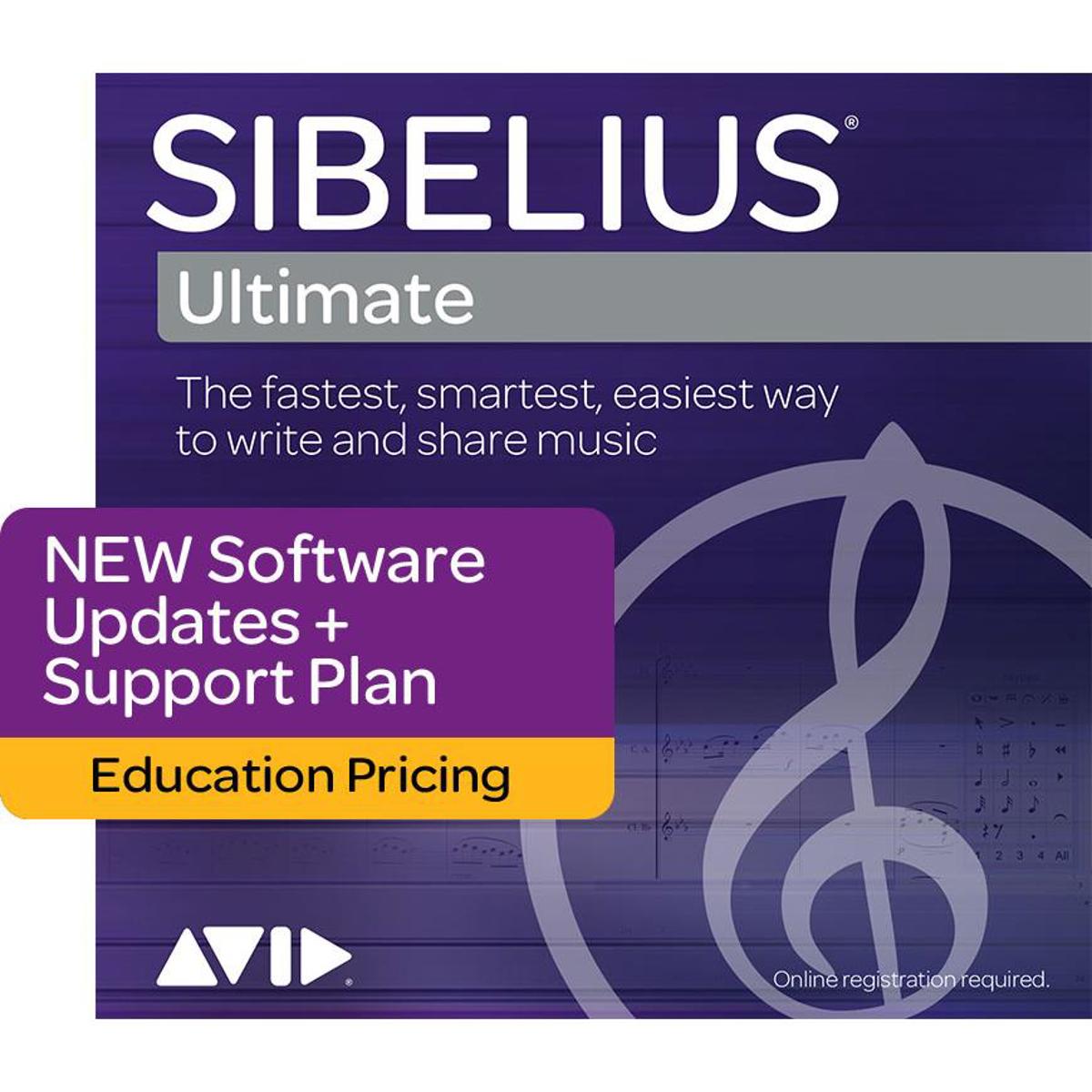 

Sibelius Ultimate 1 Year Software Updates/Support New, Education Pricing,Boxed