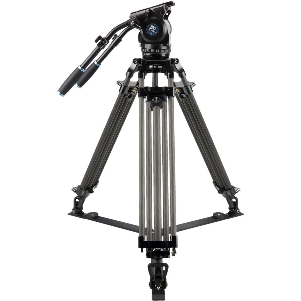 

Sirui BCT-3203 3-Section Carbon Fiber Video Tripod with BCH-30 Video Head