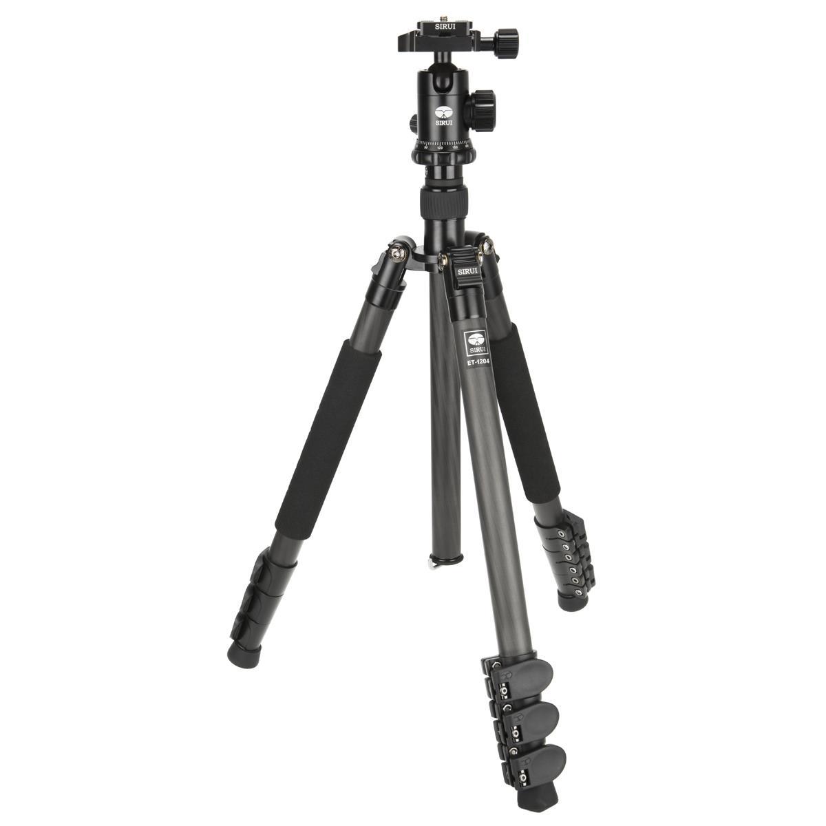 

Sirui ET-1204 4-Section Carbon Fiber Tripod with E-10 Ball Head