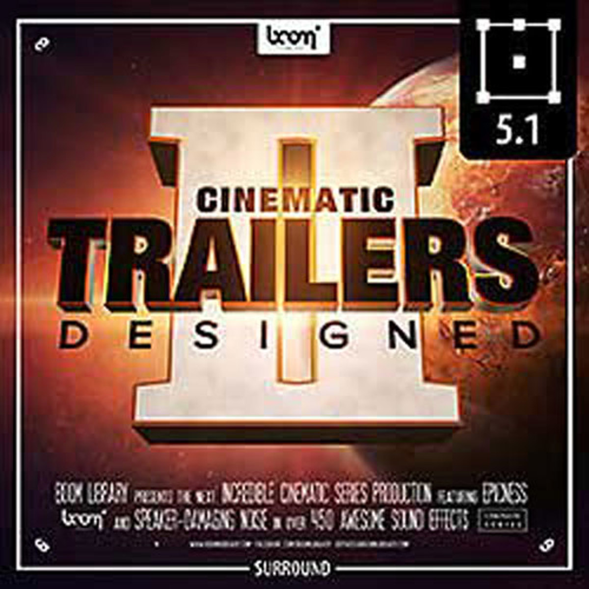 

Sound Ideas Cinematic Trailers Designed 2 Library, Stereo & Surround Bundle