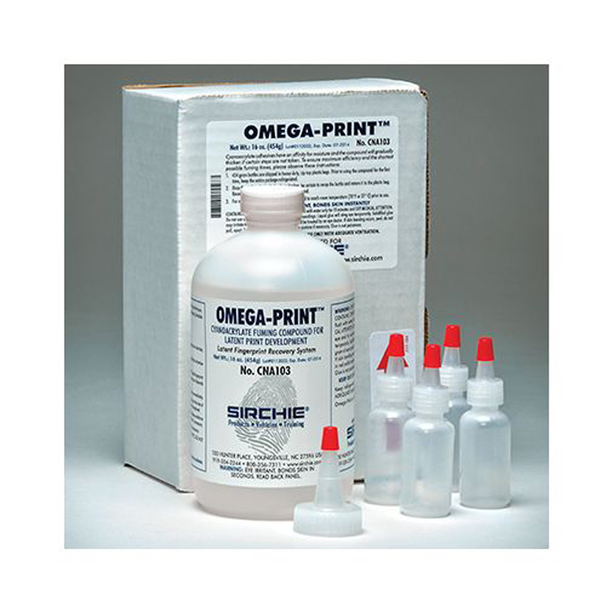 

Sirchie Omega-print Fingerprint Developer, 16 Oz (454g)