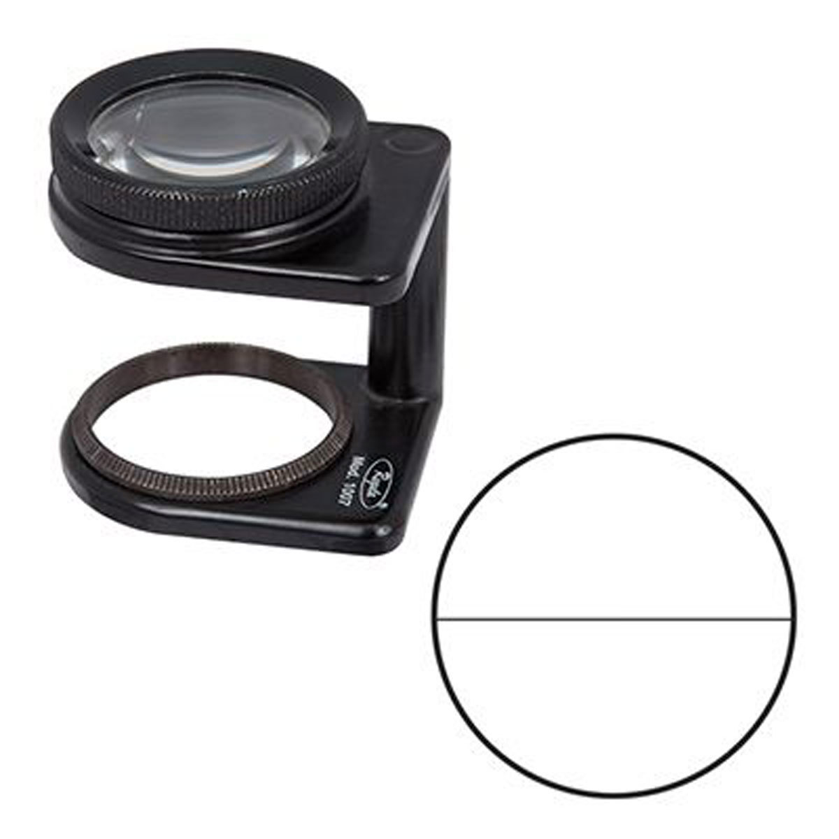 

Sirchie Dactyloscopic 5X Fingerprint Magnifier with Henry Disc