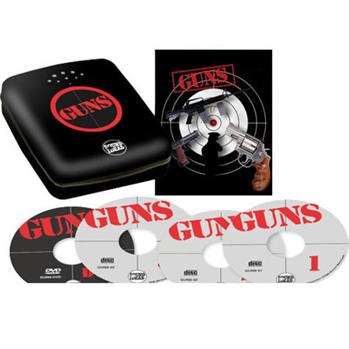 

Sound Ideas Guns Sound Effects Library Audio CD, 3 CDs