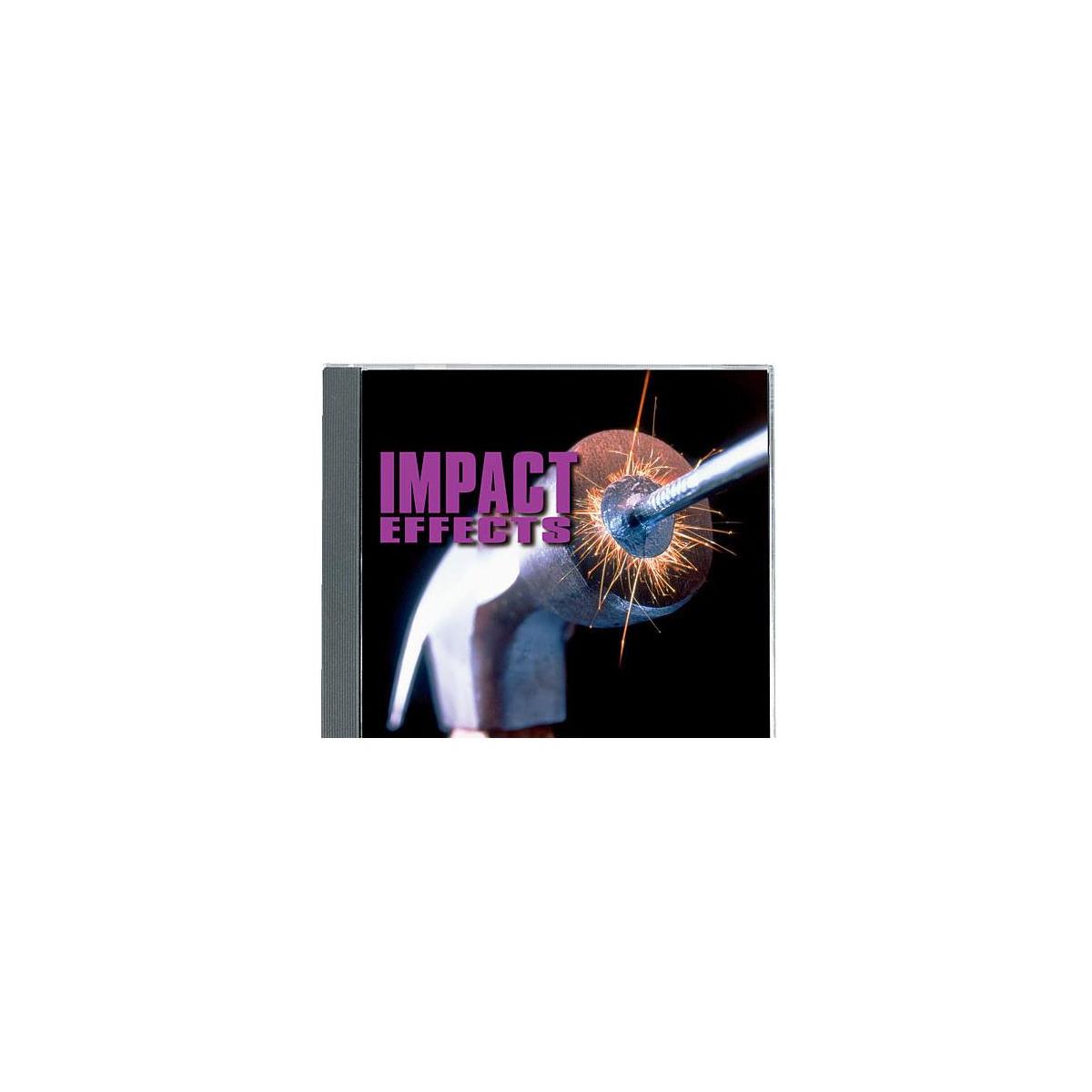 Image of Sound Ideas Impact Effects 1 Sound Effects Library Audio CD