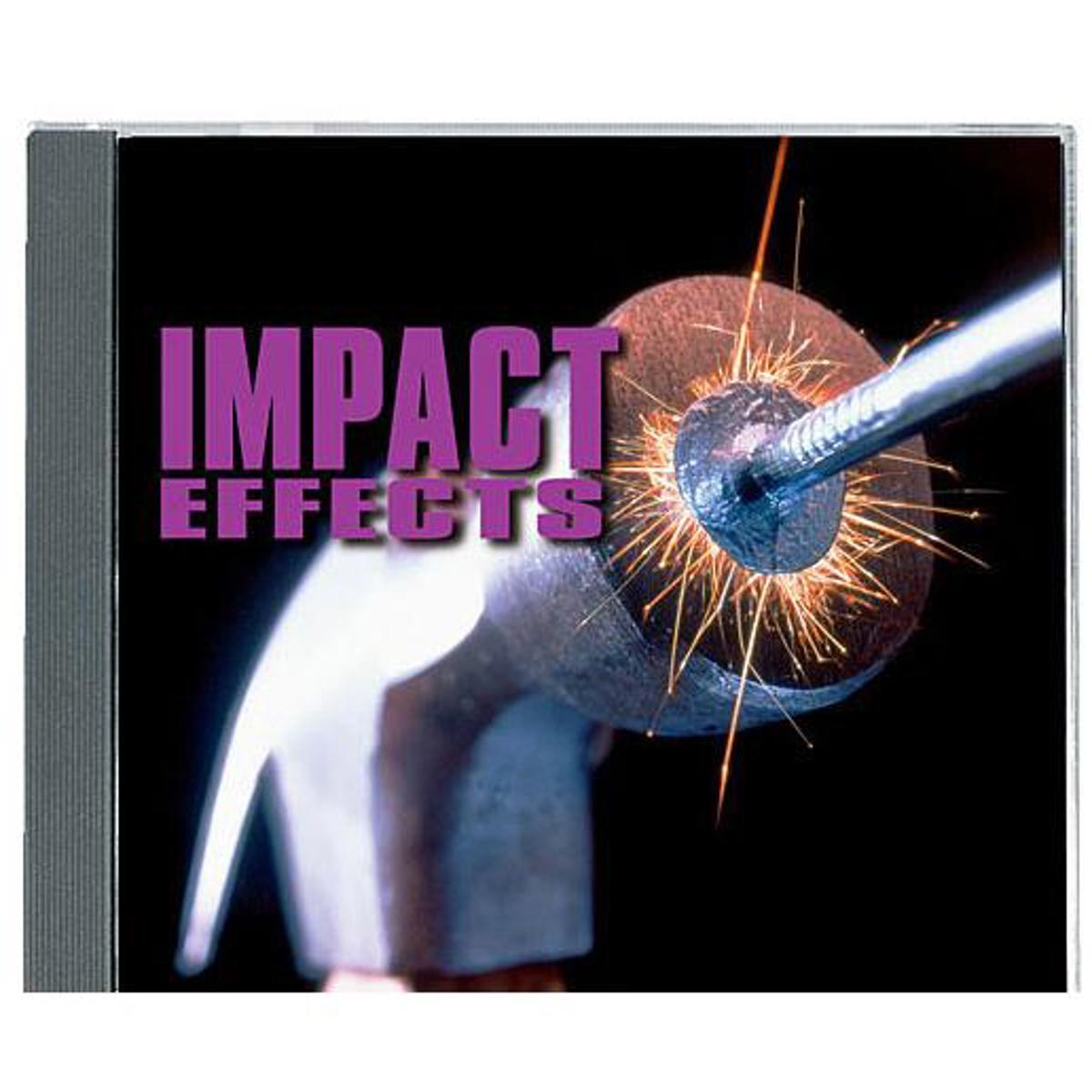 Image of Sound Ideas Impact Effects 1 Sound Effects Library Audio CD