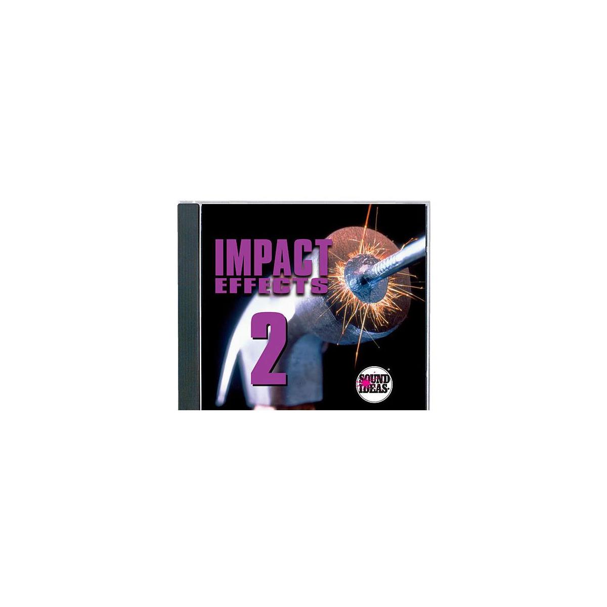 Image of Sound Ideas Impact Effects 2 Sound Effects Library Audio CD