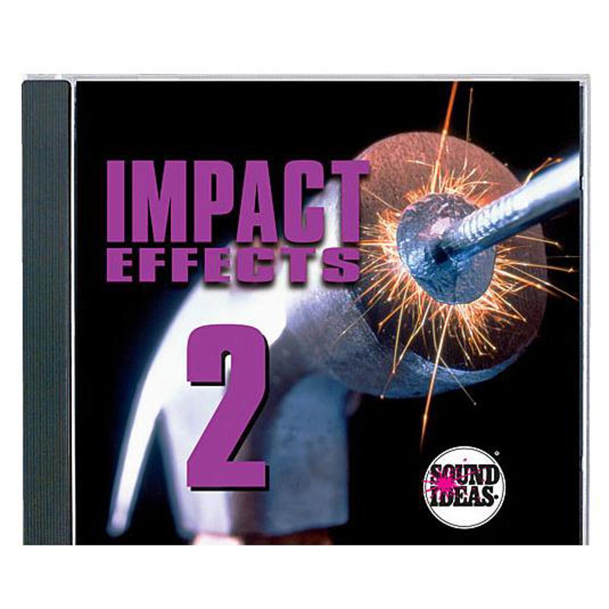 Image of Sound Ideas Impact Effects 2 Sound Effects Library Audio CD