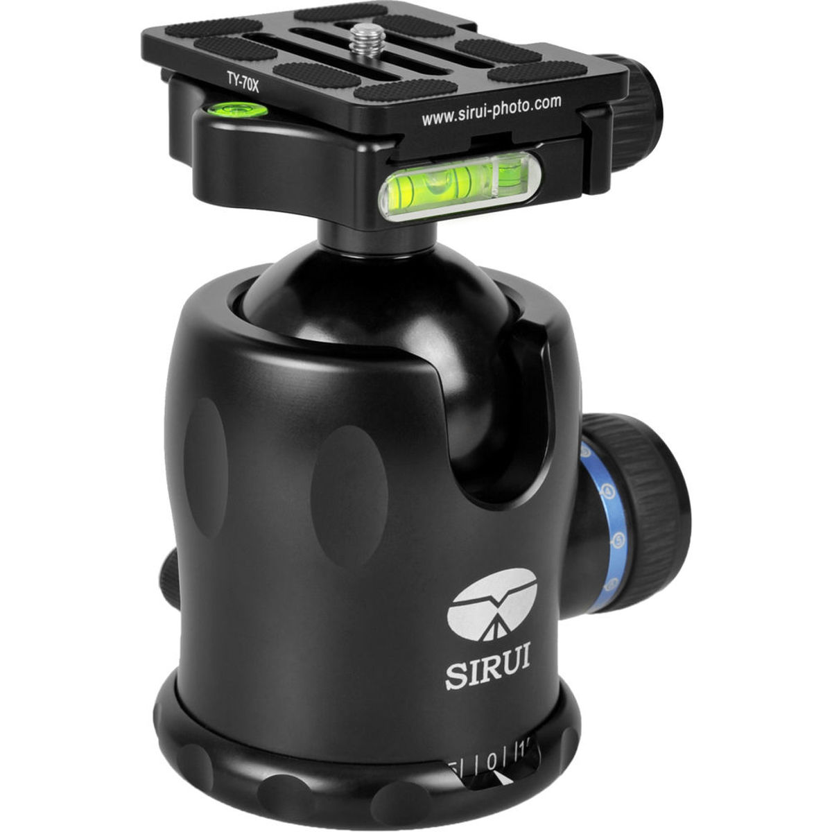 

Sirui K-40II Ball Head w/ Aluminum Friction Control Knob, Load Capacity 77 lbs