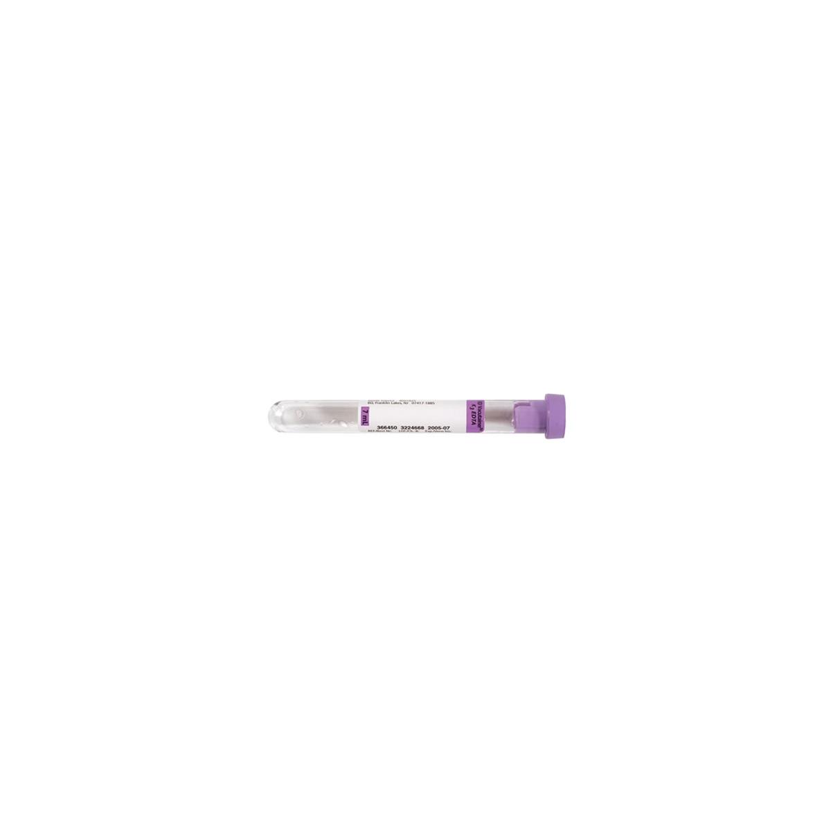 Image of Sirchie 7 ml Lavendar Stopper Blood Collection Tube