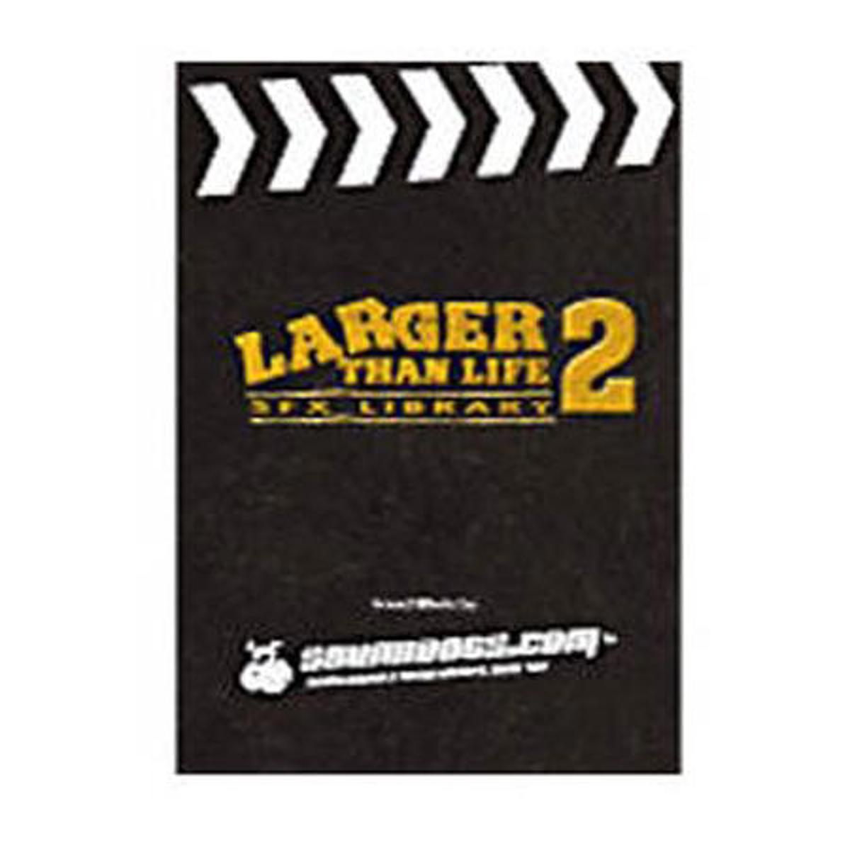 Image of Sound Ideas Larger Than Life 2 Sound Effects Library DVD ROM