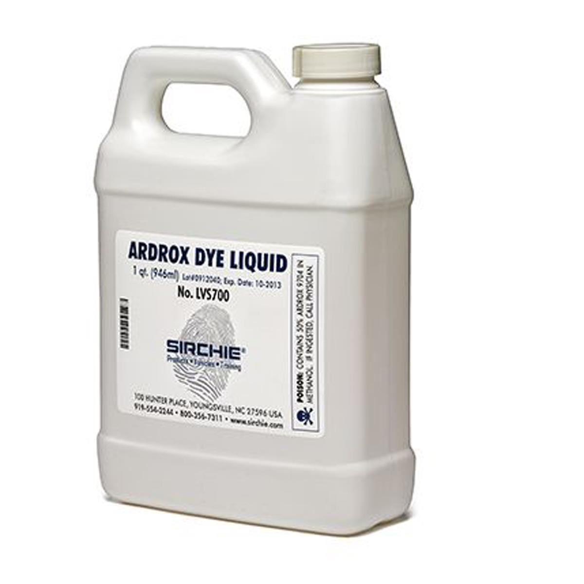 Image of Sirchie Ardrox Dye Concentrate Liquid