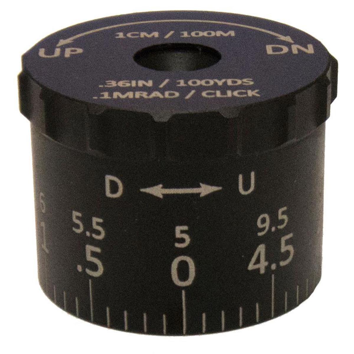 

Sightron 0.1 MRAD Tactical Elevation Turret for SIII8-32 & SIII6-24 Riflescopes