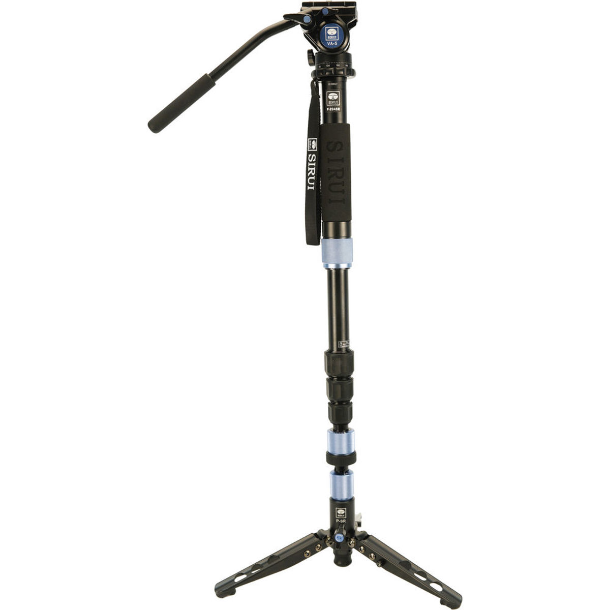 

Sirui P-204SR Multifunction 4 Section Aluminum Monopod, Feet and VA-5 Video Head