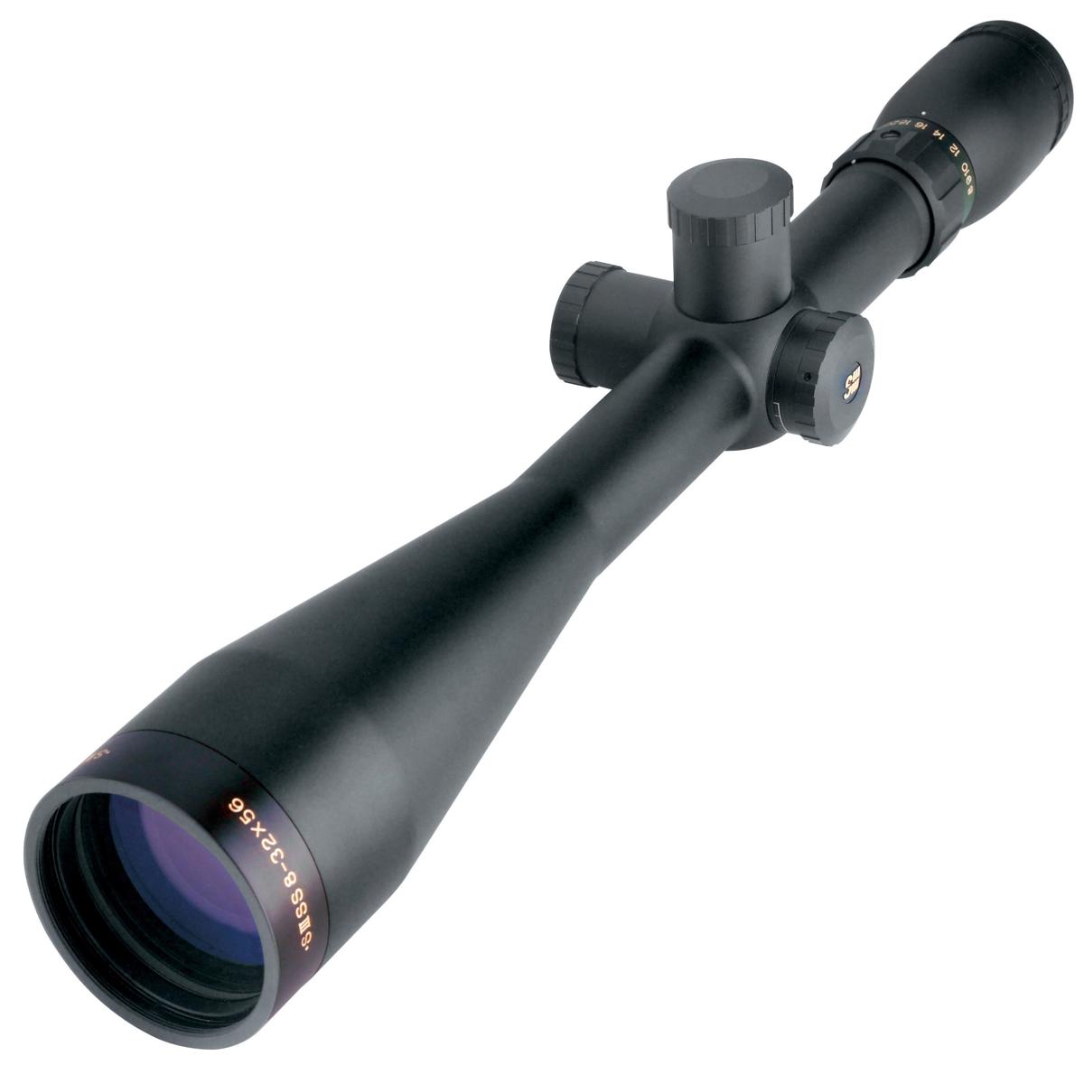 

Sightron 8-32x56 SIII LR Riflescope, Narrow Duplex Reticle,Side Focus, 30mm Tube