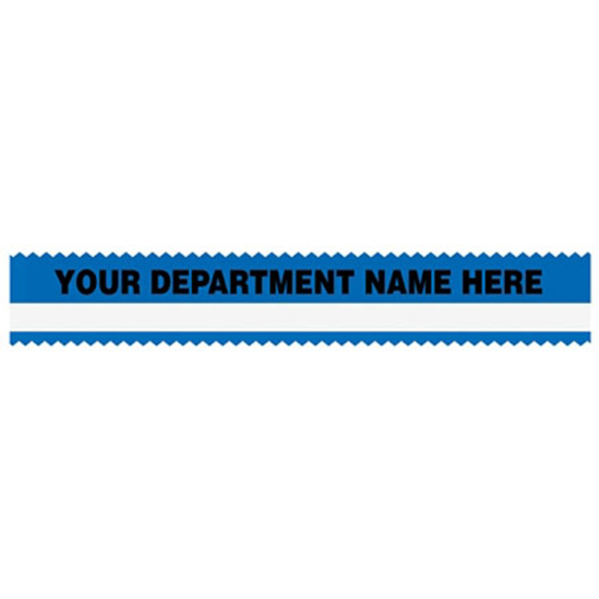 

Sirchie SIRCHMARK Evidence Tape, Blue with White Stripe, Custom Imprint, 54'