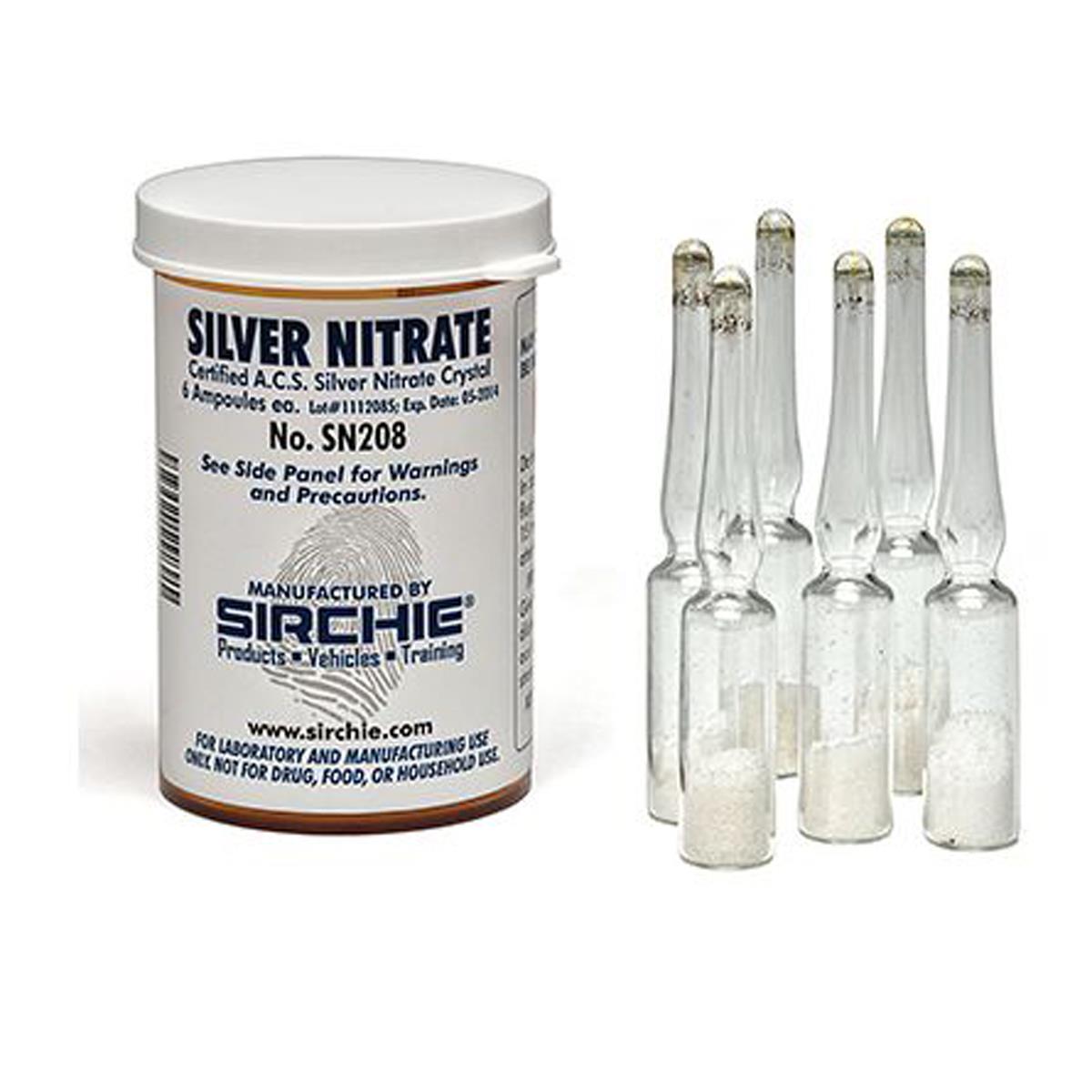 Image of Sirchie Silver Nitrate Crystal Ampoules