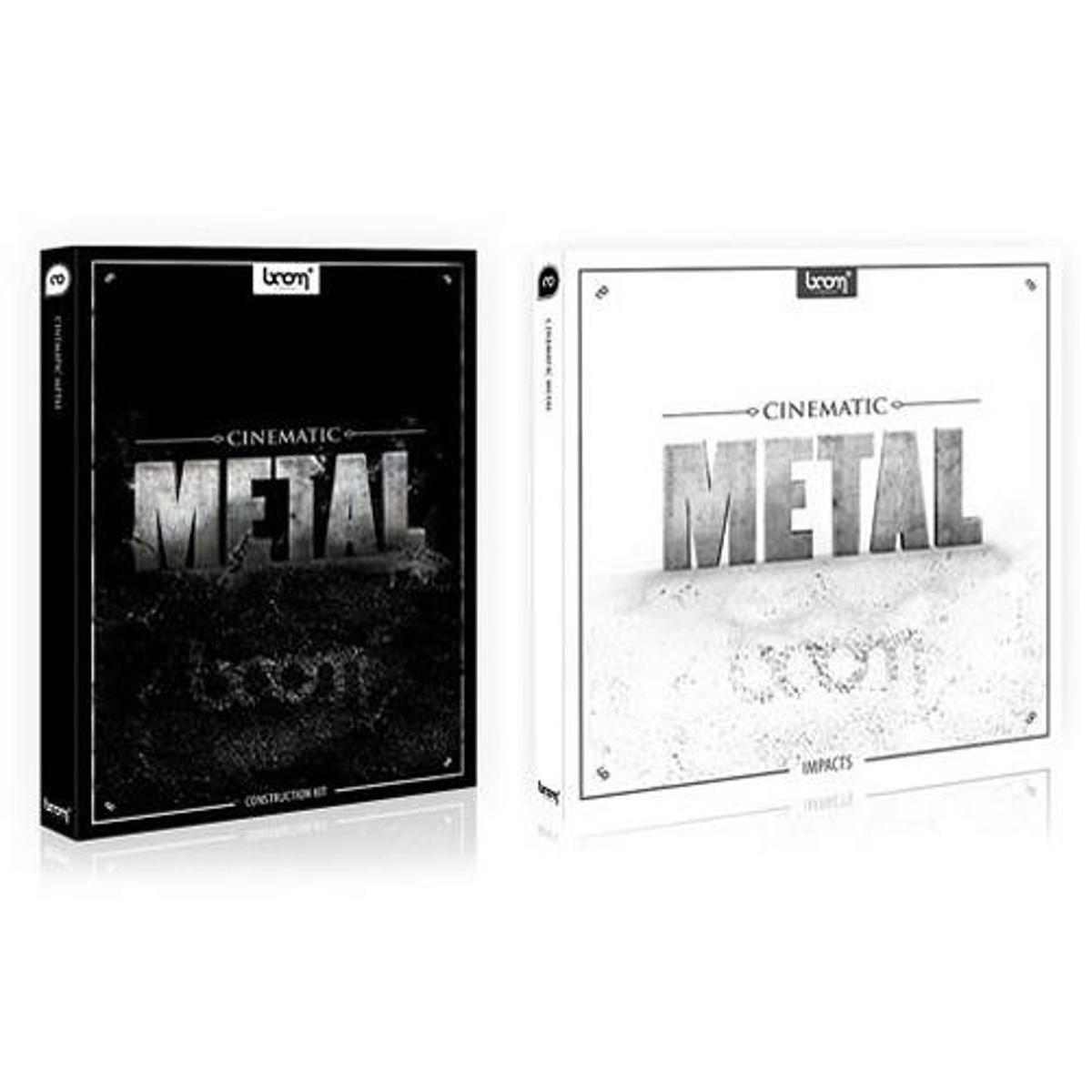 

Sound Ideas Cinematic Metal Sound Effects Library Bundle on CD & DVDs