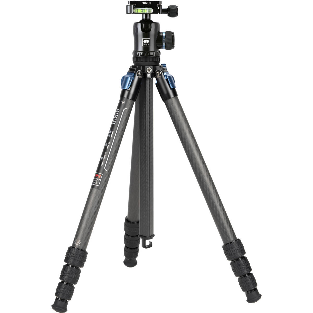 

Sirui ST-124 Standard Series 4-Section Carbon Fiber Tripod with K-10X Ball Head