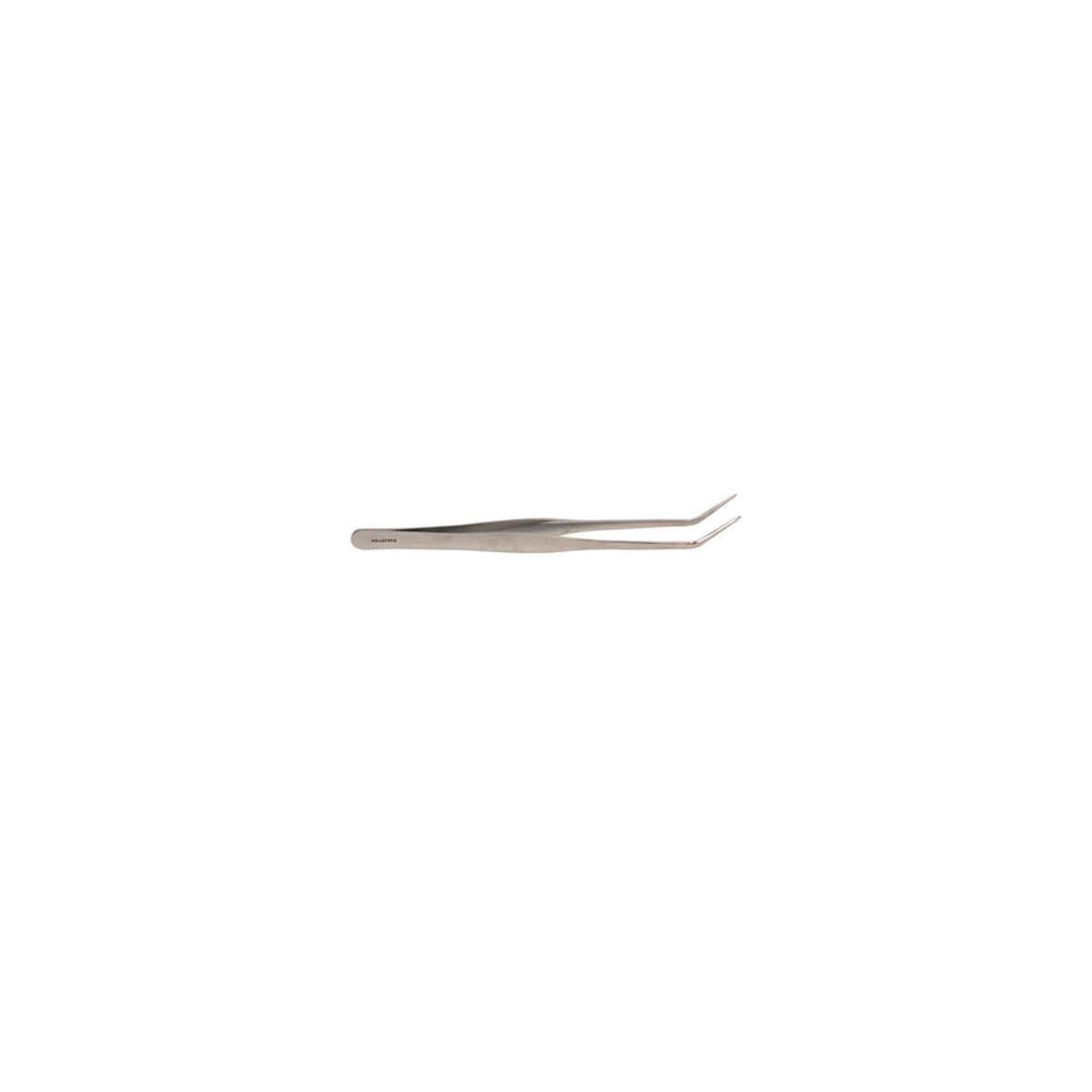 Image of Sirchie 6.5&quot; Curved Point Nickel Plated Tweezers