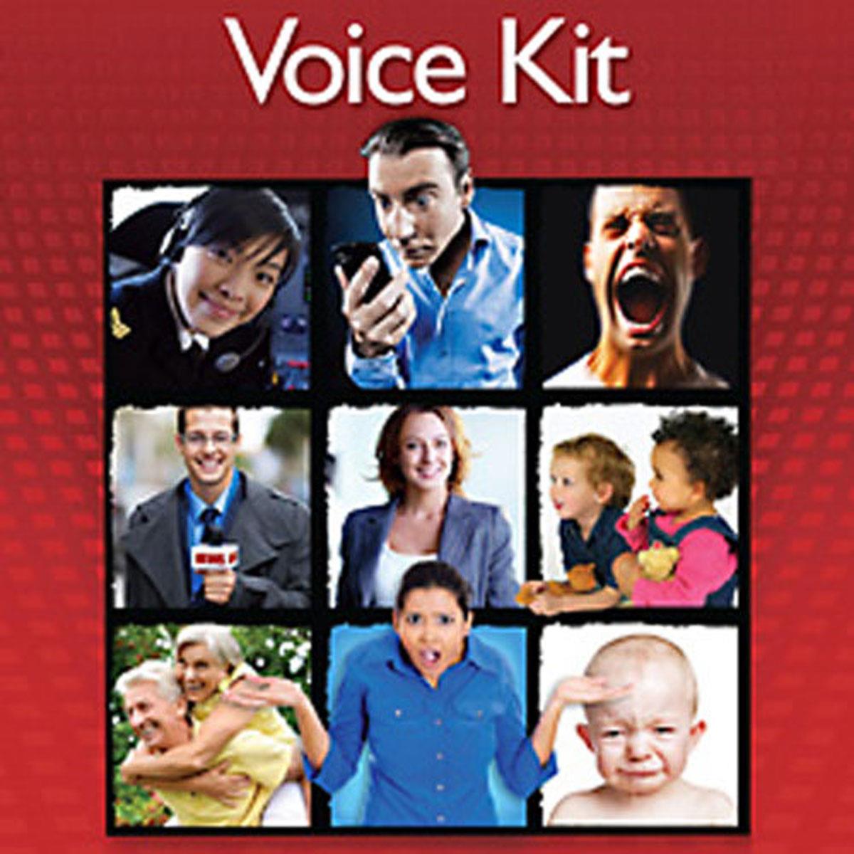 Image of Sound Ideas Voice Kit Sound Effects DVDs