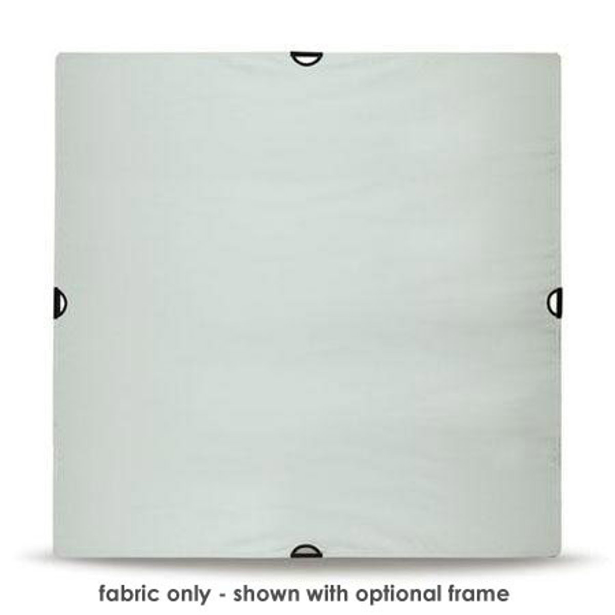 

Scrim Jim Silver & White Large Fabric, 72x72"