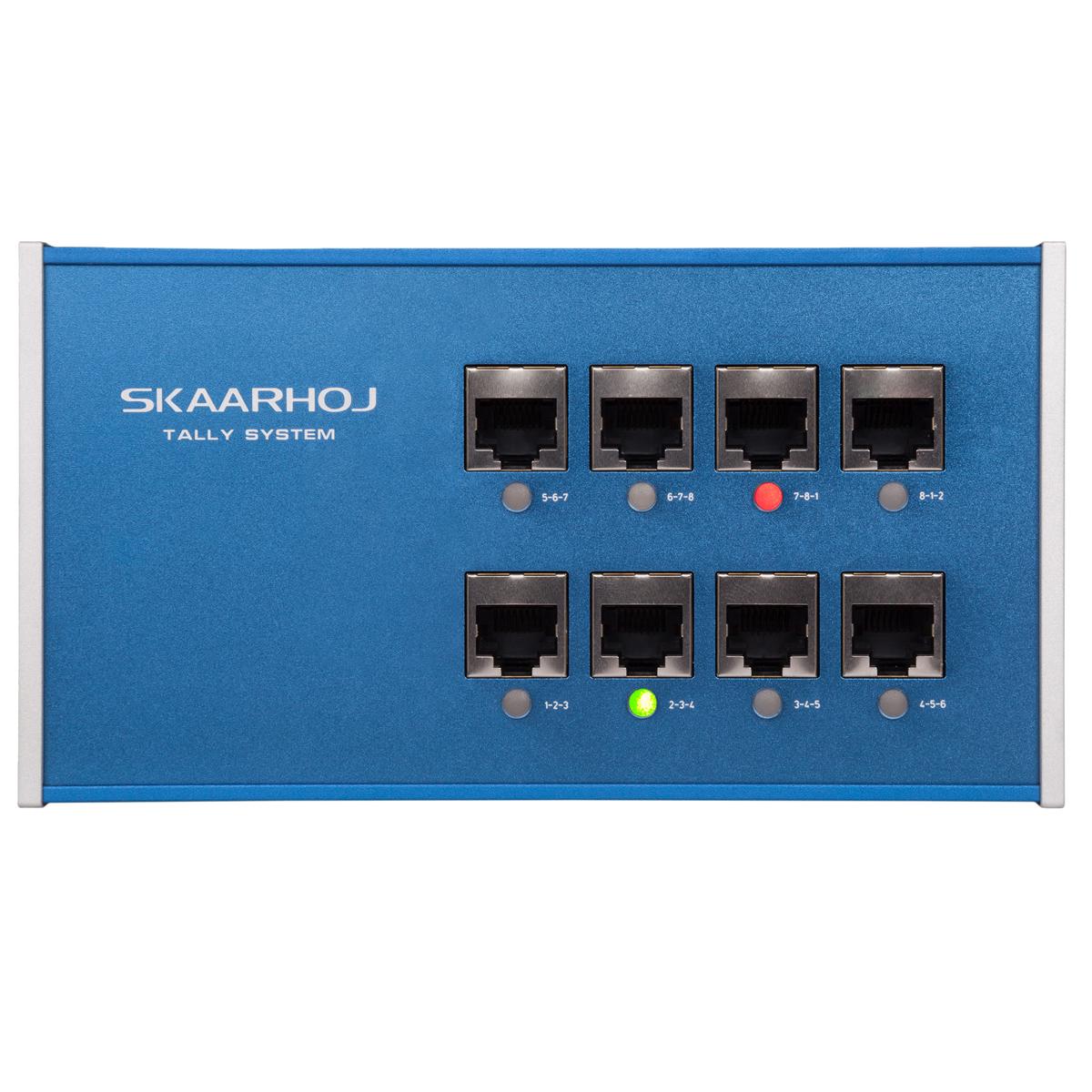 

Scrim Jim Skaarhoj 8-Ch Tally Box V2 for Blackmagic Design ATEM Switcher & vMix Software