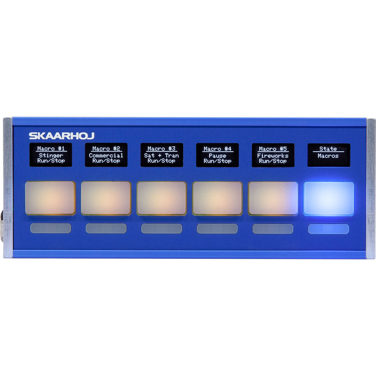 

Skaarhoj Quick Bar Auxiliary Panel for Aux Bus, Audio Settings and Keys