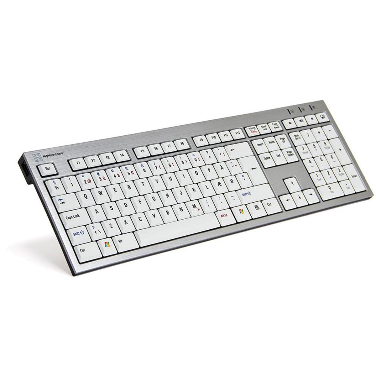 Photos - Other for Computer LogicKeyboard Standard Slim Line PC Keyboard with USB Hub SKB-AJPU-US 