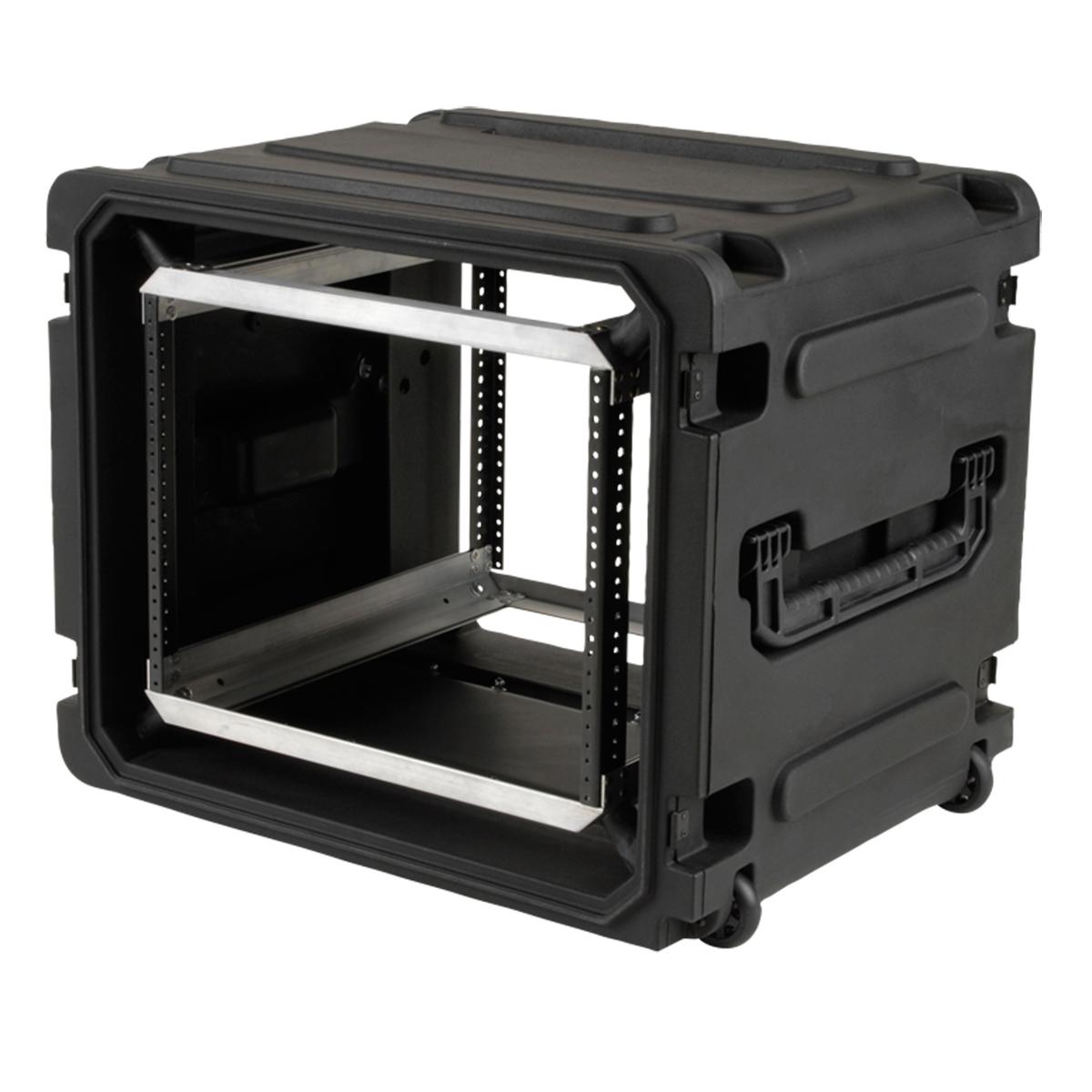 

SKB 3SKB-R08U20W 8U Roto Shockmount Rolling Rack, Black